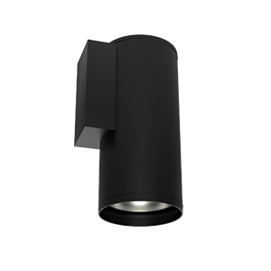 Светодиодный светильник VARTON архитектурный Gutta Single 1x20Вт 4000 К IP67 60 градусов RAL9005 черный
